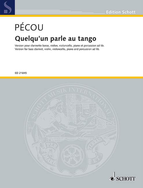Quelqu'un parle au tango